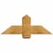 Ekena Millwork Eugene Rough Sawn Timber Gable Bracket, Western Red Cedar, 36"W x 13"H x 4"D x 6"F, 9/12 Pitch GBW036X13X0406EUG00RWR - alternate 1